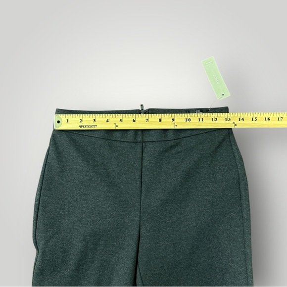 J. Crew Pixie pant in stretch ponte charcoal gray Sz Small - Picture 7 of 12